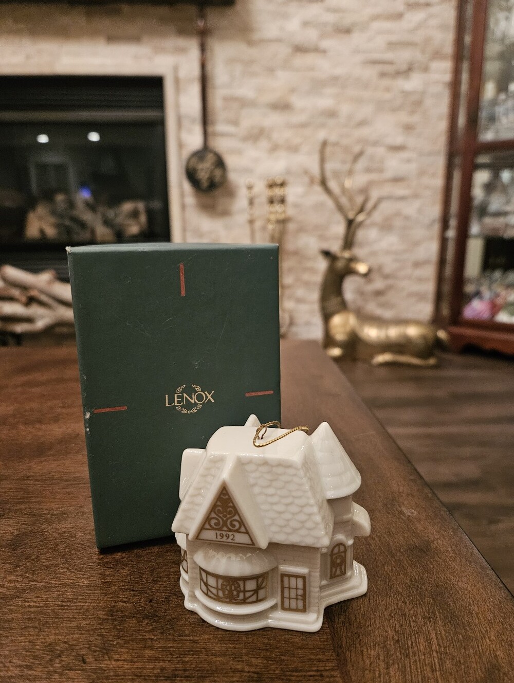 Lenox Christmas Village Sweet Shop Ornament - 1992